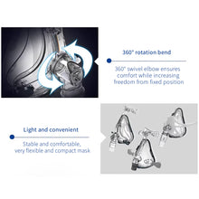 Load image into Gallery viewer, Respirator Universal Full Face FM1B CPAP Mask Respirator Nose Mask Fish Leap Remit Suitable Universal Mask Health Care
