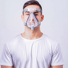 Load image into Gallery viewer, Respirator Universal Full Face FM1B CPAP Mask Respirator Nose Mask Fish Leap Remit Suitable Universal Mask Health Care
