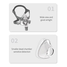 Load image into Gallery viewer, Respirator Universal Full Face FM50 CPAP Mask Respirator Nose Mask Fish Leap Remit Suitable Universal Mask Health Care
