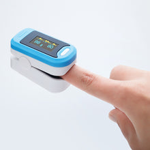 Load image into Gallery viewer, Blood Oximeter Household Finger Pulse Finger Clip Heart Rate Meter Blood Oxygen Saturation Measurement Blood Oximeter

