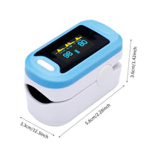 Load image into Gallery viewer, Blood Oximeter Household Finger Pulse Finger Clip Heart Rate Meter Blood Oxygen Saturation Measurement Blood Oximeter

