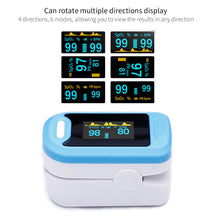 Load image into Gallery viewer, Blood Oximeter Household Finger Pulse Finger Clip Heart Rate Meter Blood Oxygen Saturation Measurement Blood Oximeter
