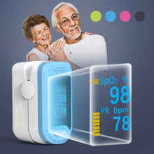 Load image into Gallery viewer, Blood Oximeter Household Finger Pulse Finger Clip Heart Rate Meter Blood Oxygen Saturation Measurement Blood Oximeter
