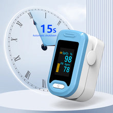 Load image into Gallery viewer, Blood Oximeter Household Finger Pulse Finger Clip Heart Rate Meter Blood Oxygen Saturation Measurement Blood Oximeter

