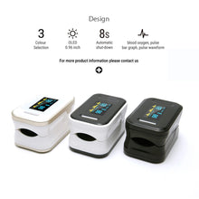 Load image into Gallery viewer, Finger Clip Pulse Oximeter OLED Screen Finger Pulse Oximeter Saturation Monitor Household Oximeter Health Care
