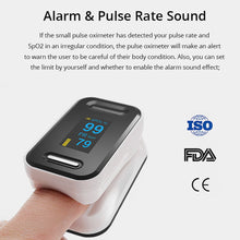 Load image into Gallery viewer, Finger Clip Pulse Oximeter OLED Screen Finger Pulse Oximeter Saturation Monitor Household Oximeter Health Care
