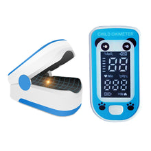 Load image into Gallery viewer, Cute Cartoon Children's Pulse Oximeter TFT Finger Clip Household Heart Rate Detection Pulse Oximeter Health Care
