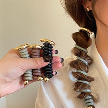 Load image into Gallery viewer, Simple and Exquisite Bubble Braided Headband for Women Creative Telephone Wire Hair Loop Elegant Braided Hair Tied Ponytail Hair Accessories
