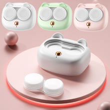 Load image into Gallery viewer, High Frequency Vibration Contact Lens Cleaning Case Portable Contact Lens Cleaner Beauty Pupil Storage Cleaning Container Tools
