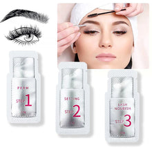 Load image into Gallery viewer, Sachet Lash Lift Kit Eyelash Perm Lotion Lifting Eyelash Lashes Serum Eye Makeup Disposable 123 Perm Eyelashes Hot Stamping Agent
