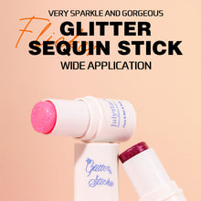 Load image into Gallery viewer, Multifunctional Glitter Sequin Stick Face Lip Hair Body Sequins Flash Eyeshadow Party Stage Makeup Eyeshadow Cosmetic
