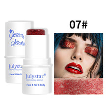 Load image into Gallery viewer, Multifunctional Glitter Sequin Stick Face Lip Hair Body Sequins Flash Eyeshadow Party Stage Makeup Eyeshadow Cosmetic
