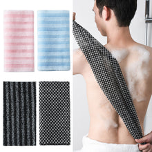 Load image into Gallery viewer, Nylon Soft Rubbing Washcloth Bath Brush Back Towels Exfoliating Scrub Shower Body Household Bathroom Accessories
