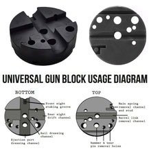 Load image into Gallery viewer, M1911 /Glock Round Disassembly Repair Tool Pad Tactical Gunsmithing Assembly Bench Blocks
