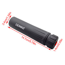Load image into Gallery viewer, HK/QD/DD/GHOST/Sandman Silencer Soft Bullet Toy Front Tube Fire Cap Decoration For 14MM Reverse Teeth 19MM Straight Insert - No Function
