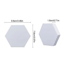 Load image into Gallery viewer, 6PCS Hexagonal Intelligent Sound Control Light Punch-Free Splicable RGB Magic Quantum Atmosphere Lights-Bluetooth /WIFI Version
