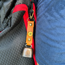 Load image into Gallery viewer, 1PC Outdoor Evading Bear Bell Ambience Metal Bell Pendant Camping Trekking Anti-Loss Positioning Keychain Bell Accessories

