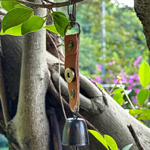 Load image into Gallery viewer, 1PC Outdoor Evading Bear Bell Ambience Metal Bell Pendant Camping Trekking Anti-Loss Positioning Keychain Bell Accessories
