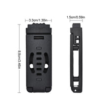 Load image into Gallery viewer, Outdoor Multi-Functional EDC Knife Sheath Waist Clip Accessories Tactical Knife Sleeve Back Clip 6-Hole K Sheath Fixed Clamp With Screw Gasket

