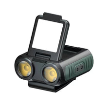 Load image into Gallery viewer, Outdoor LED Intelligent Sensing Cap Clamp Light Multi-Functional Folding Night Fishing Riding Camping Headlight USB Rechargeable
