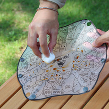 Load image into Gallery viewer, Outdoor Ultra-Light Foldable PP Tableware Portable Plate Cup Pad Coffee Funnel Multi-Purpose Camping Tableware
