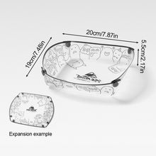 Load image into Gallery viewer, Outdoor Ultra-Light Foldable PP Tableware Portable Plate Cup Pad Coffee Funnel Multi-Purpose Camping Tableware

