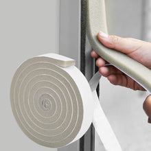 Load image into Gallery viewer, 2M Wearable Sliding Window Weather Strip Soundproofing Foam Door Bottom Seal Tape Dustproof Self Adhesive Window Gap Hardware
