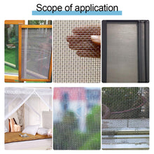 Load image into Gallery viewer, 2M Door Window Screen Repair Tape 5cm Width Super Strong Adhesive Waterproof Fiberglass Instantly Covering Mesh Hole Tears Tape
