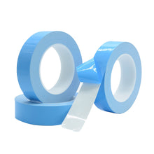 Load image into Gallery viewer, 25M Double Side Thermal Conductive Tape 5-25mm Width Blue Heat Transfer Tape Adhesive Cooling Heatsink for Computer CPU GPU
