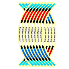 Load image into Gallery viewer, 16Pcs Motorcycle Wheel Sticker Reflective Rim Tape For Honda Kawasaki Racing Motorbike 17"18" Wheel Rim Tape Car Wheel Sticker Motorcycle Accessory
