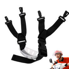 Load image into Gallery viewer, Adjustable Motorcycle Helmet Buckle Removable Y-shaped Hat Chin Strap Safety Helmet Chin Strap with Chin Cup Accessories
