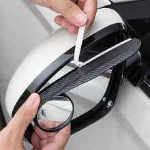 Load image into Gallery viewer, 2Pcs Car Rearview Rain Eyebrow Blind Spot Mirror Small Round Parking Mirror 360 Degrees Auxiliary Mirror Accessories
