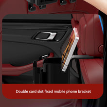 Load image into Gallery viewer, Multifunctional Car Seat Back Headrest Rod Hook Phone Holder Hook Automatic Water Cup Bracket Handbag Hooks
