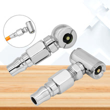 Load image into Gallery viewer, Car Tire Inflator Double-head Inflator Quick Inflat Nozzle Tire Pump Nozzle For Truck Motorcycles Dual Purpose Inflator Rod

