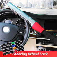 Load image into Gallery viewer, Car Steering Wheel Locks Anti-Theft And Defense Lock Baseball Bat Style Tools with Keys
