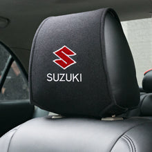 Load image into Gallery viewer, Car Seat Back Headrest Pillow Cover Cotton Support Pad Head Neck Rest Pillow Dustproof Covers Accessories
