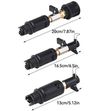 Load image into Gallery viewer, Quick Plug Connect Angle Adjustable High Pressure Washer Nozzle Sprayer 3000PSI for with 8mm 9mm Krcher Connector Car Washing
