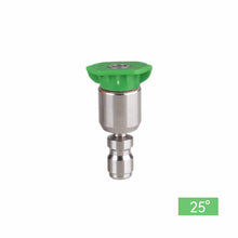 Load image into Gallery viewer, Car Washing Pressure Washer Nozzle Tips 360° Rotatable for 1/4 Quick Connect 4000PSI Multiple Degrees 0° 15° 25° 40° Spray Nozzles
