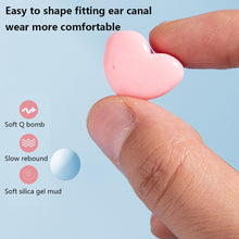 Load image into Gallery viewer, Silicone Mud Sleep Earplugs Sound Insulation Noise Reduction Anti Noise Swimming Waterproof Earplugs In-Ear Earplugs
