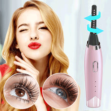 Load image into Gallery viewer, Electric Eyelash Curler Portable Electric USB Charging Heated Eyelash Curler Three-speed Temperature Control Eyelash Curler

