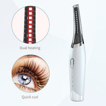 Load image into Gallery viewer, Electric Eyelash Curler Portable Electric USB Charging Heated Eyelash Curler Three-speed Temperature Control Eyelash Curler
