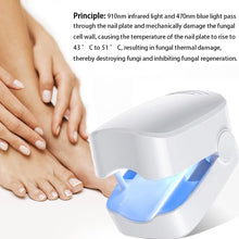 Load image into Gallery viewer, Portable Onychomycosis Auxiliary Tool UV Nail Phototherapy Lamp Cleaning Lamp Onychomycosis Fungus Lamp
