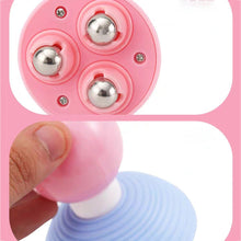 Load image into Gallery viewer, Cartoon Ball Massager Three Ball Manual Full Body Massage Leg and Calf Muscle Roller Massager Thigh Arm Massager
