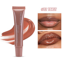 Load image into Gallery viewer, Shuiguang Dudu Lip Mirror Liquid Lip Honey Lip Glaze Rich Lip Oil Moisturizing and Non Staying Cup Glass Lip Oil
