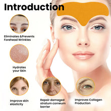 Load image into Gallery viewer, Anti Wrinkle Patch on Forehead Desalinates Smoothes Wrinkles on Forehead Tightens and Lifts Facial Skin Wrinkle Removing Patches
