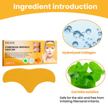Load image into Gallery viewer, Anti Wrinkle Patch on Forehead Desalinates Smoothes Wrinkles on Forehead Tightens and Lifts Facial Skin Wrinkle Removing Patches
