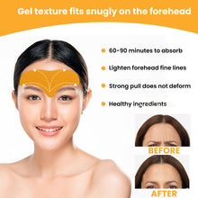 Load image into Gallery viewer, Anti Wrinkle Patch on Forehead Desalinates Smoothes Wrinkles on Forehead Tightens and Lifts Facial Skin Wrinkle Removing Patches
