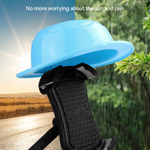Load image into Gallery viewer, Motorcycle Navigation Holder Small Formal Hat Helmet Style Rider Electric Bicycle Mobile Phone Holder Waterproof Sunshade
