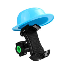 Load image into Gallery viewer, Motorcycle Navigation Holder Small Formal Hat Helmet Style Rider Electric Bicycle Mobile Phone Holder Waterproof Sunshade
