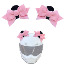Load image into Gallery viewer, 2Pcs Motorcycle Helmet Decoration Butterfly Knot Ears For Riding Sking Helmet Sticker Accessories
